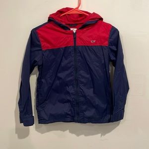 Boys Vineyard vines rain jacket. Light weight
